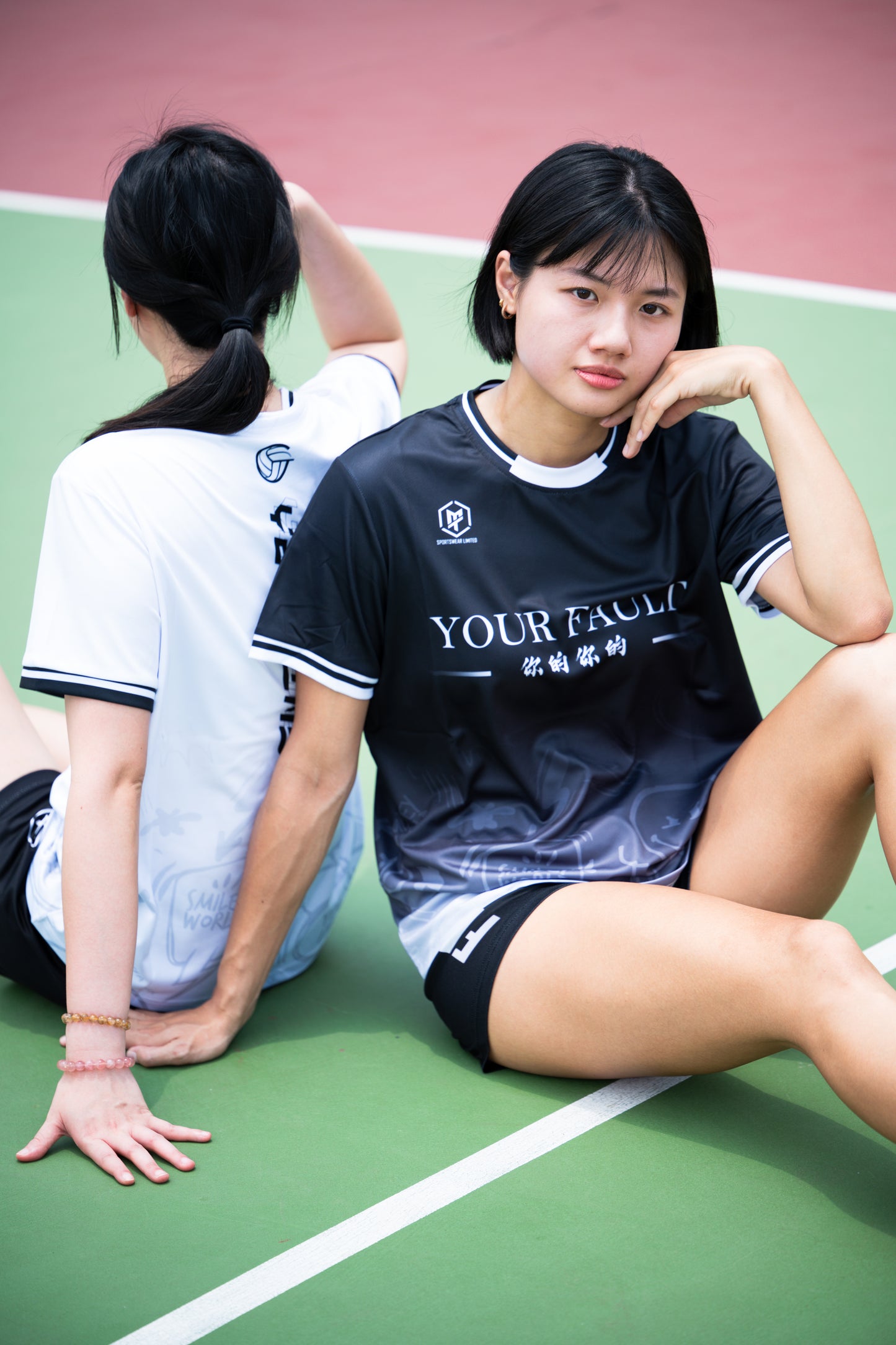 MTSPORTS X Gino幹話系列 聯乘排球服-黑色
