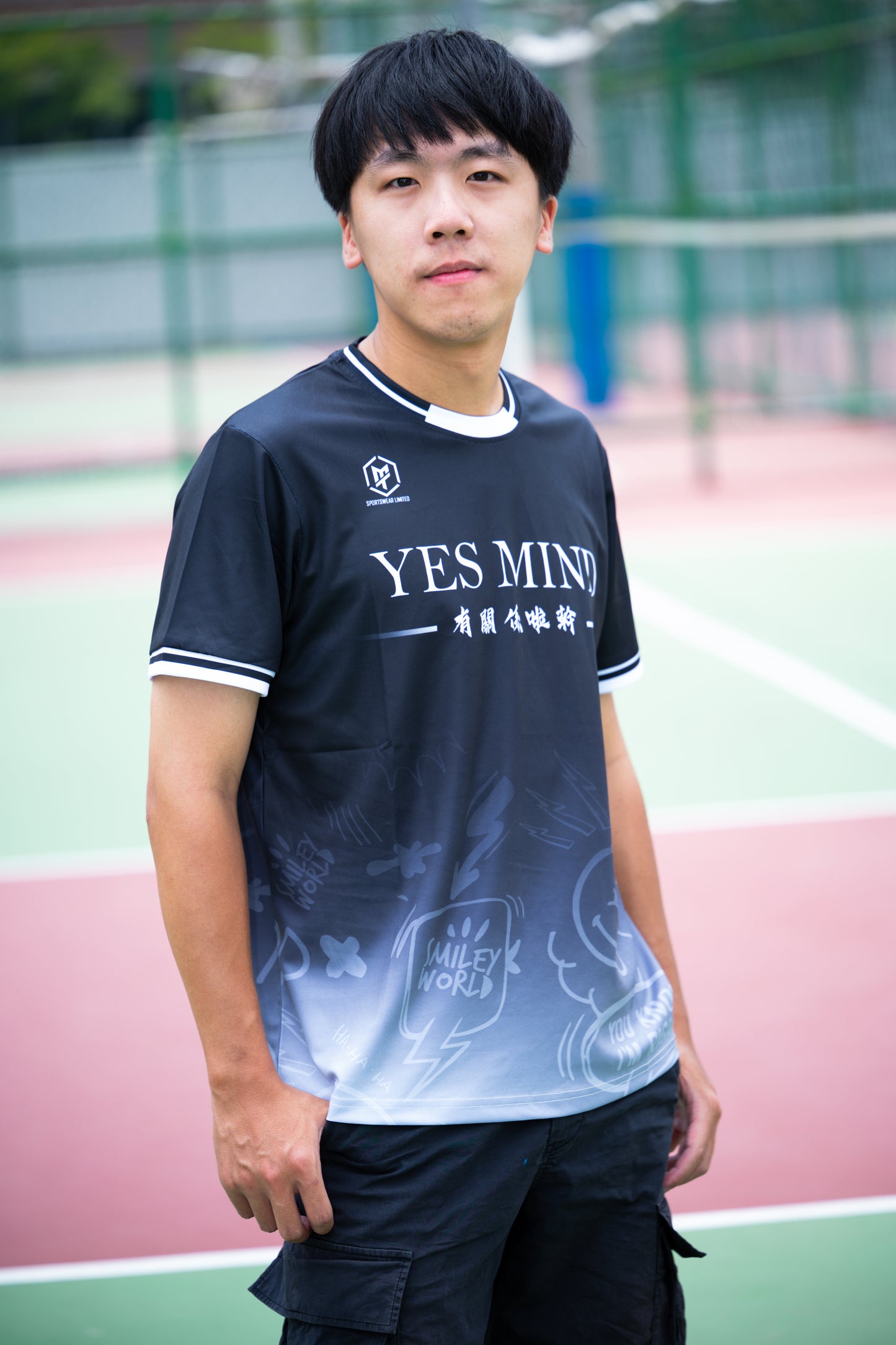 MTSPORTS X Gino幹話系列 聯乘排球服-黑色