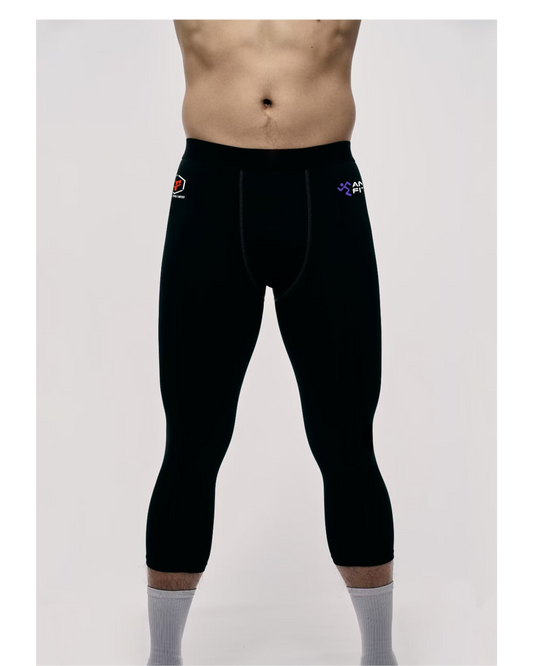 Quick-Dry  3/4 Compression Tights