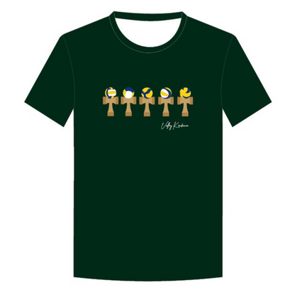 【排壇】休閑速干短袖衣 #劍球 【Volleylife】 Leisure short-sleeve Tee #Kendama