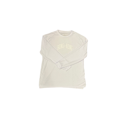 【MT 運動文化】速干隱紋長袖衣 #HONG KONG [MT ActiveVibe] Tone-on-Tone LoogSleeved Tee