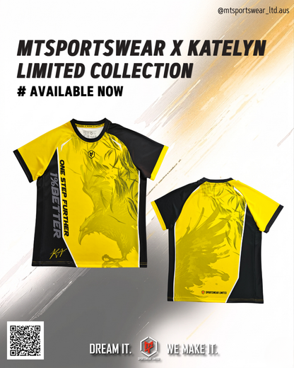 MTSPORTSWEAR x KATELYN 1% Better Performance Tee
