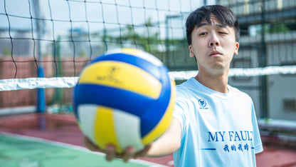 《聖誕節限定系列》MTSPORTS X Gino幹話系列 聯乘排球服 - 寶寶藍