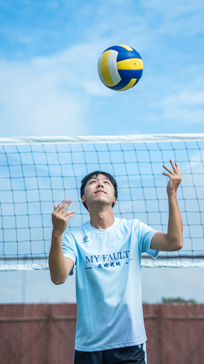 《聖誕節限定系列》MTSPORTS X Gino幹話系列 聯乘排球服 - 寶寶藍