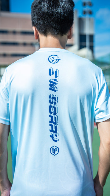 《聖誕節限定系列》MTSPORTS X Gino幹話系列 聯乘排球服 - 寶寶藍