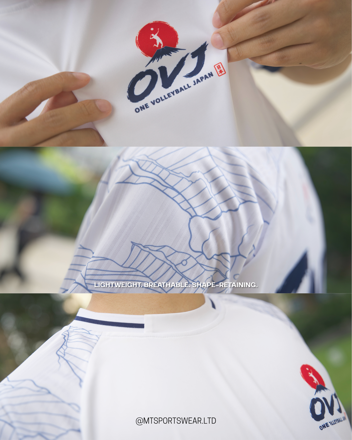 【PRE-ORDER】 MTSPORTSWEAR x ONE VOLLEYBALL JAPAN Performance Tee