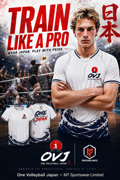 【PRE-ORDER】 MTSPORTSWEAR x ONE VOLLEYBALL JAPAN Performance Tee